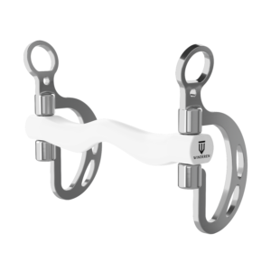 Wędzidło Winderen Kimblewick - Sztanga  - White Edition - Comfort