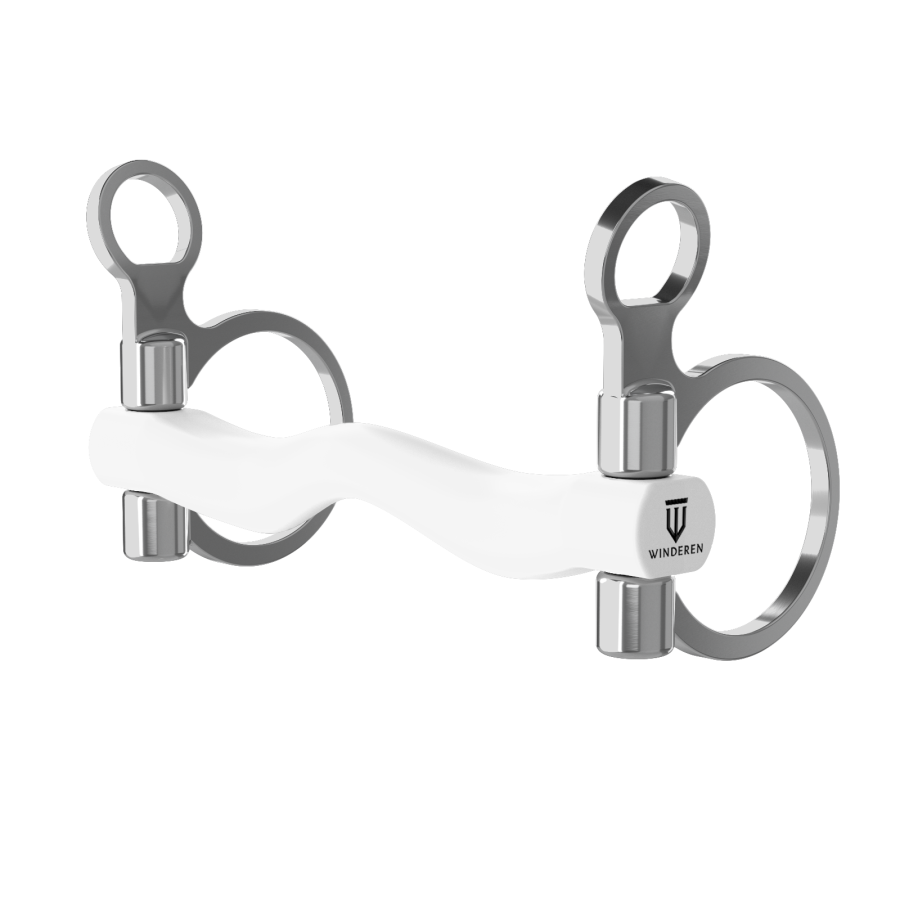 Wędzidło Winderen Baucher - Sztanga - White Edition - Comfort