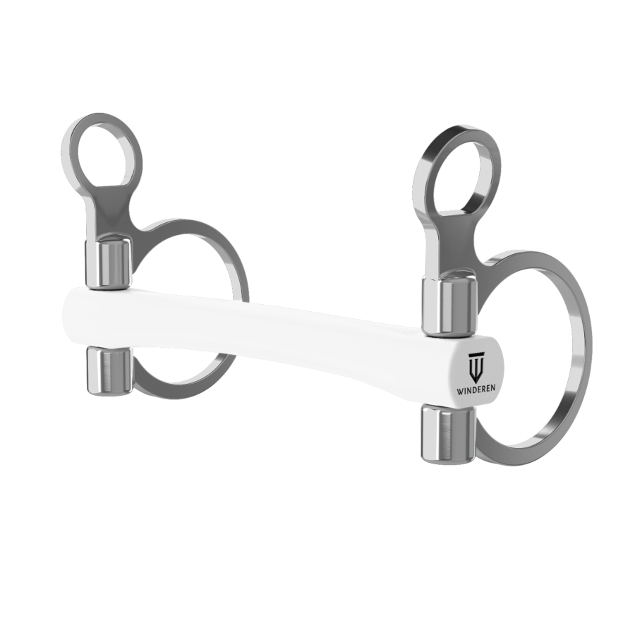 Wędzidło Winderen Baucher - Super Flexi - White Edition - Comfort