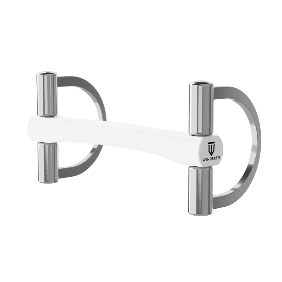 Wędzidło Winderen "D" - Super Flexi - White Edition - Comfort