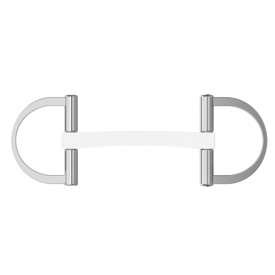 Wędzidło Winderen duże "D" - Super Flexi - White Edition - Comfort - obrazek 3