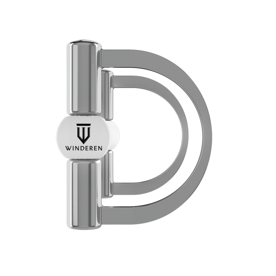 Wędzidło Winderen "D" - Super Flexi - White Edition - Comfort - obrazek 4