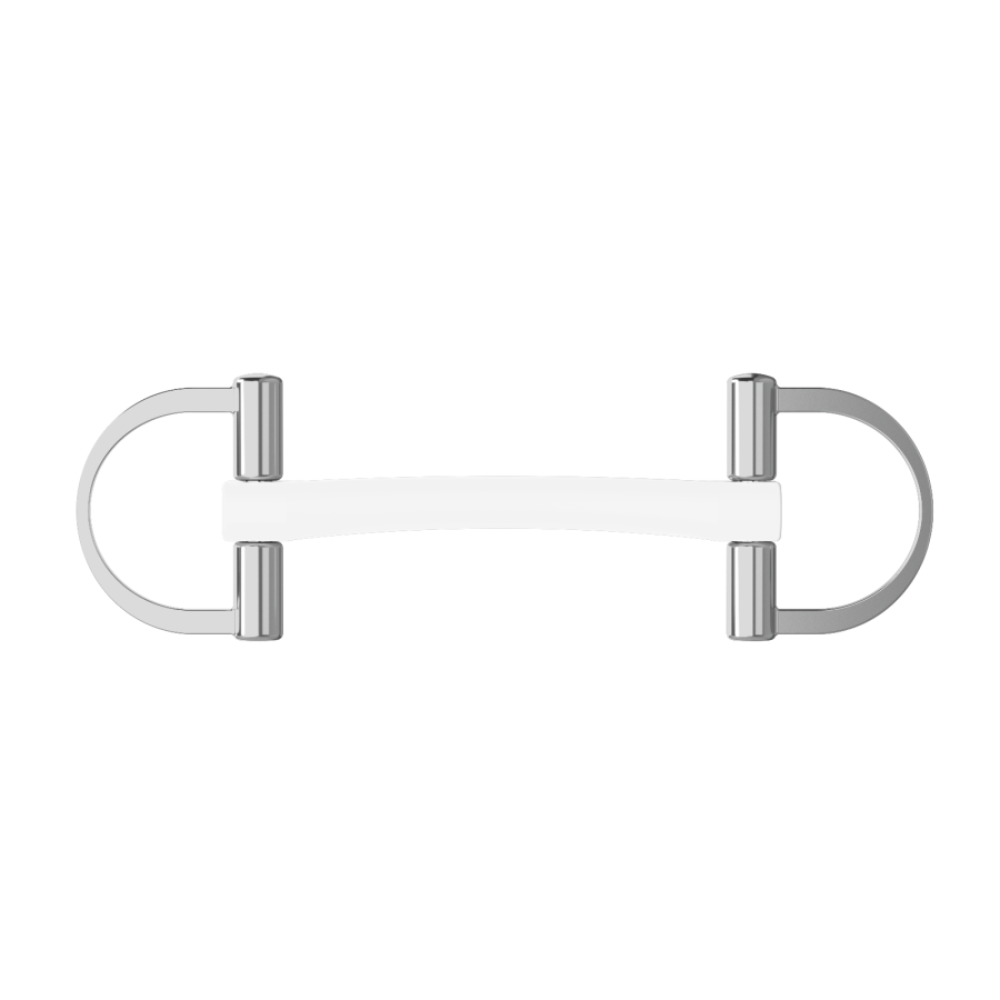 Wędzidło Winderen "D" - Super Flexi - White Edition - Comfort - obrazek 3