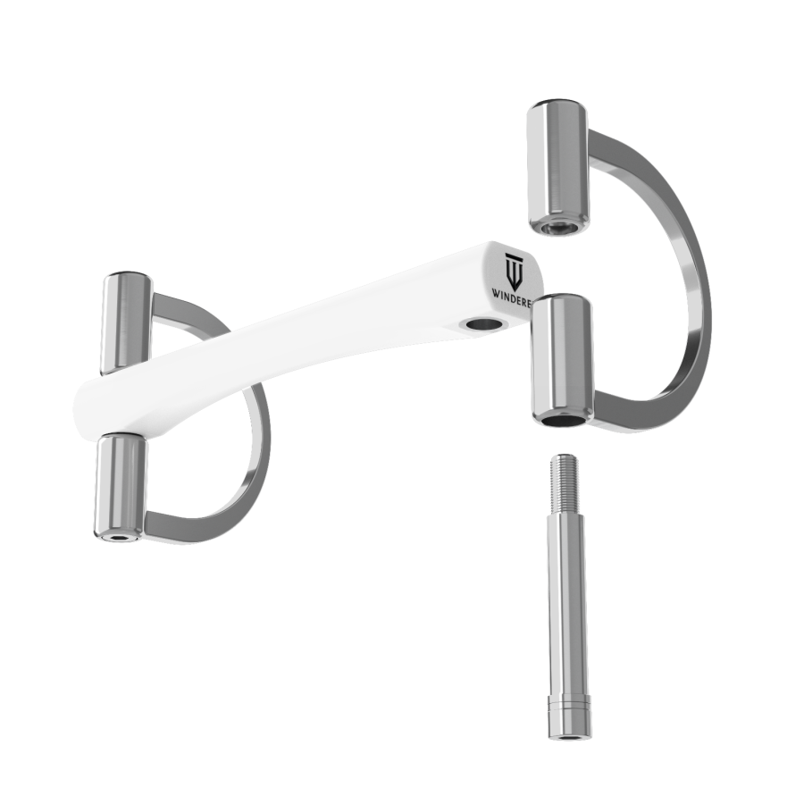 Wędzidło Winderen "D" - Super Flexi - White Edition - Comfort - obrazek 2