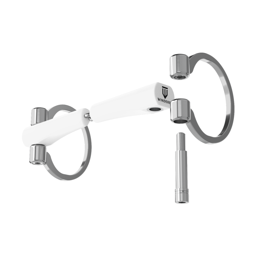 Wędzidło Winderen Oliwka - Pojedynczo łamane - White Edition - Comfort - obrazek 2