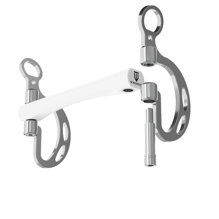 Wędzidło Winderen Kimblewick - Super Flexi - White Edition - Comfort - obrazek 2