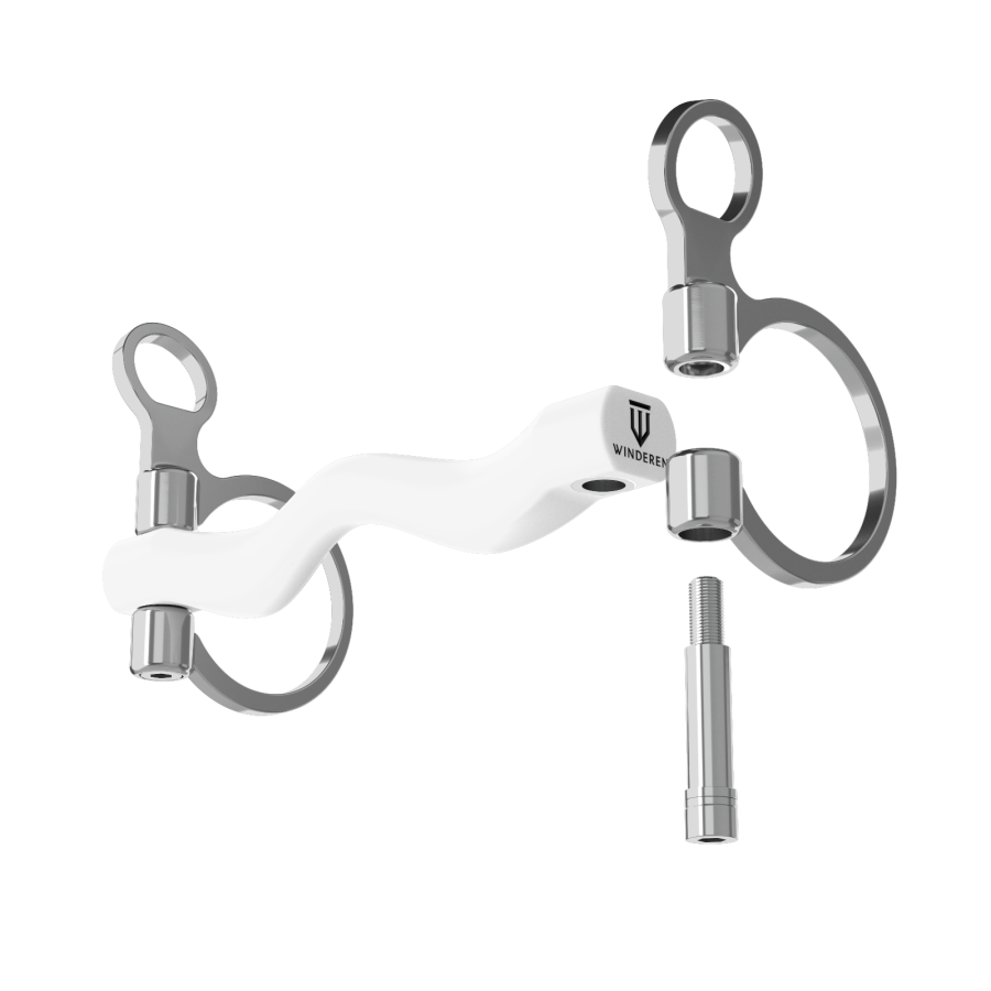 Wędzidło Winderen Baucher - Sztanga - White Edition - Comfort - obrazek 2