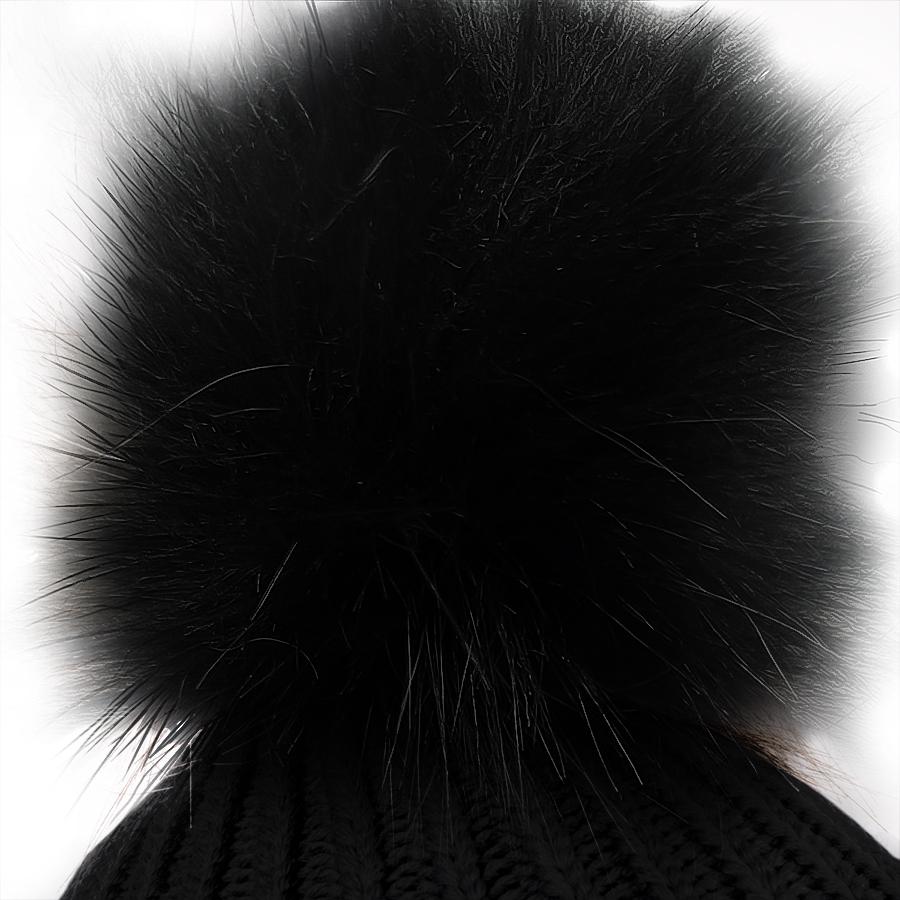Czapka Winderen Merino - Raven/Black - obrazek 2