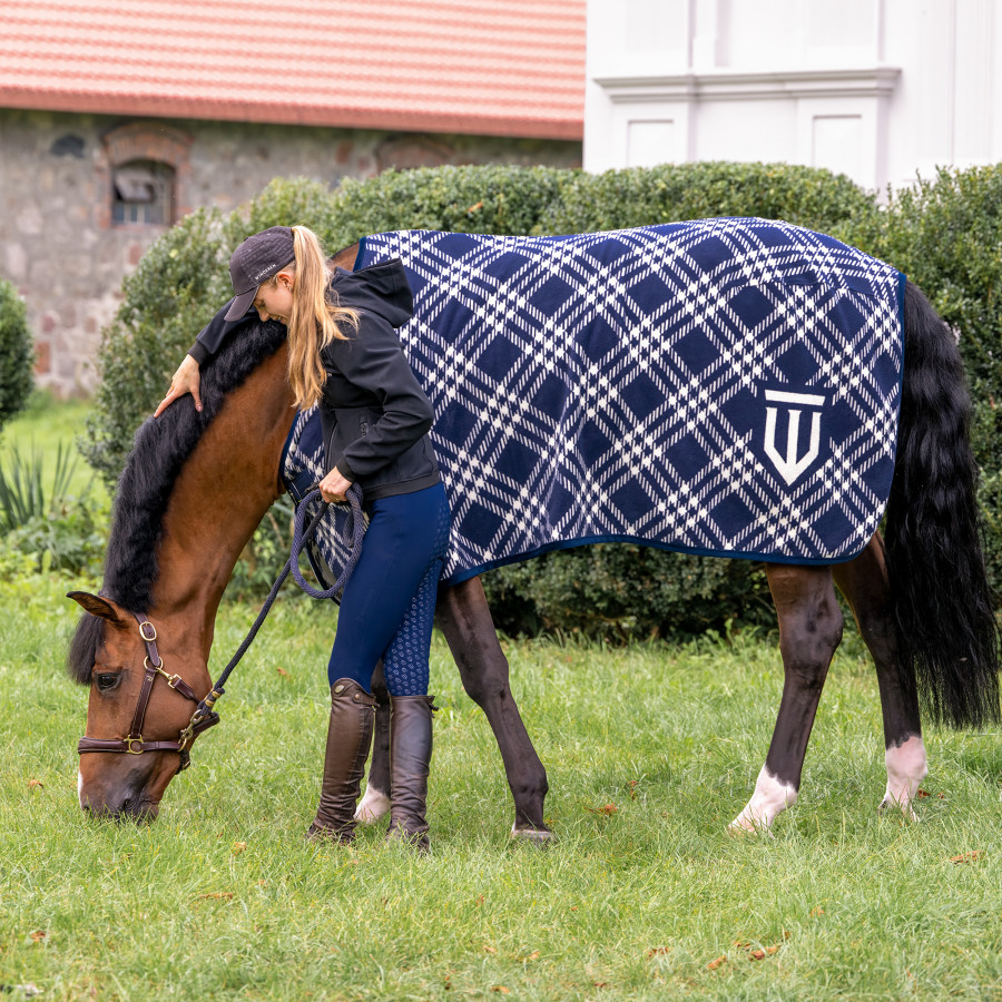 Derka Winderen Thermo Coat - Navy/Ivory - obrazek 2