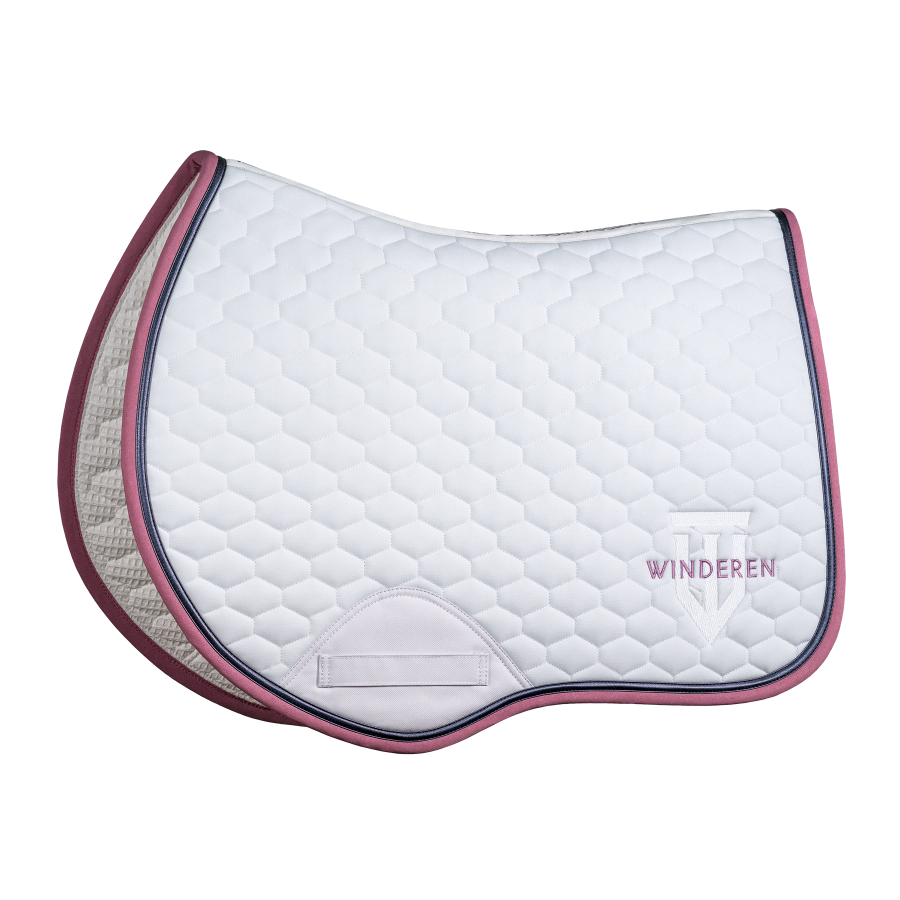 Czaprak skokowy Winderen - White/Lollipop