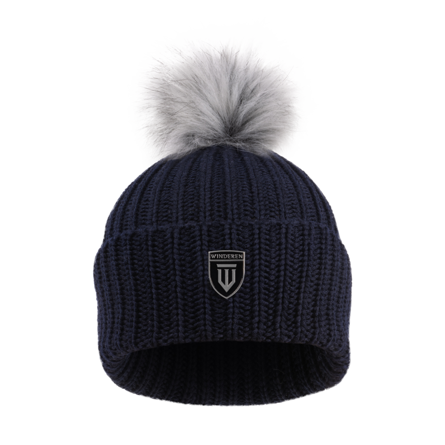 Czapka Winderen Merino - Indigo/Moon
