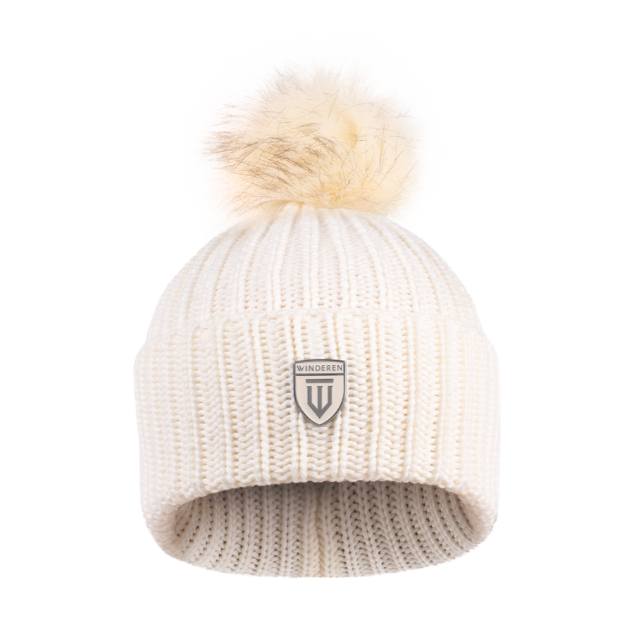 Czapka Winderen Merino - Pearl/Cream