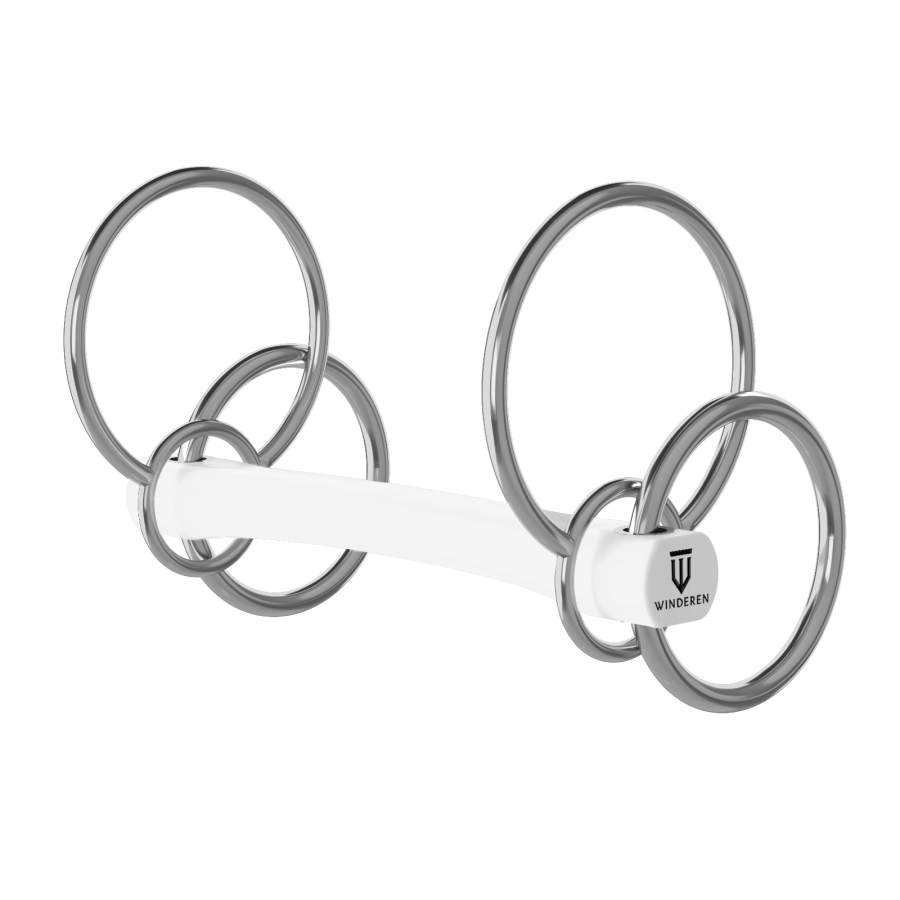 Wędzidło Winderen Scourier - Flexi - White Edition - Comfort