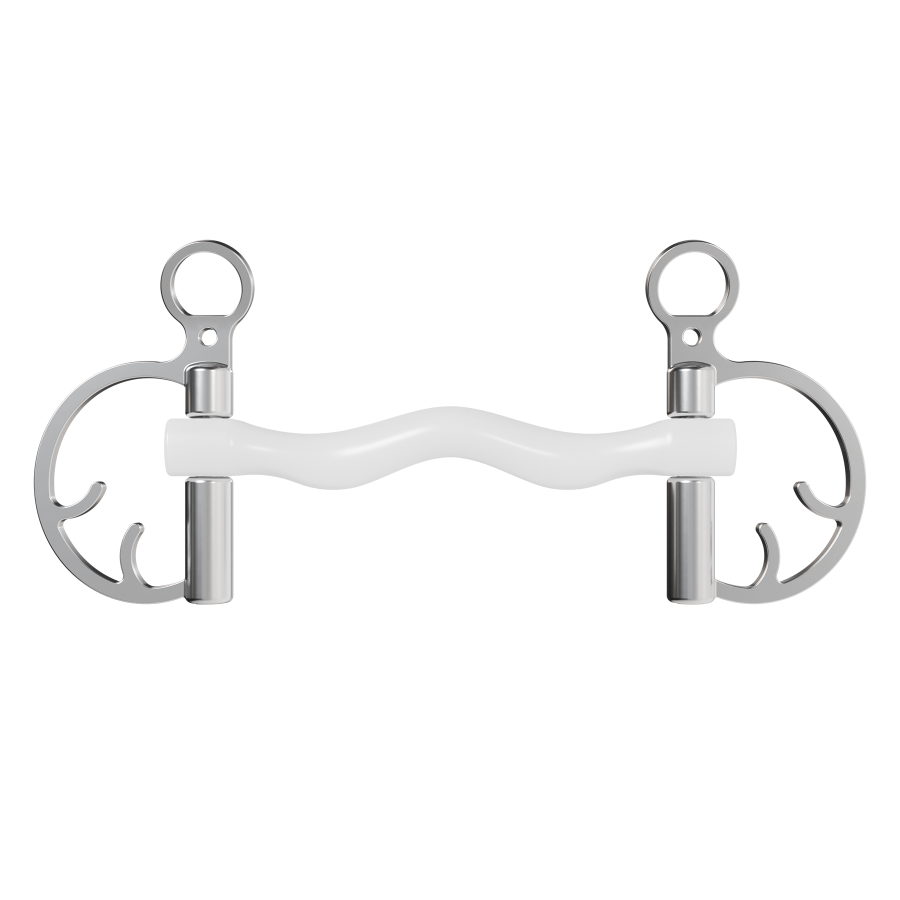 Wędzidło Winderen Kimblewick RNF - Sztanga - White Edition - Slim - obrazek 3
