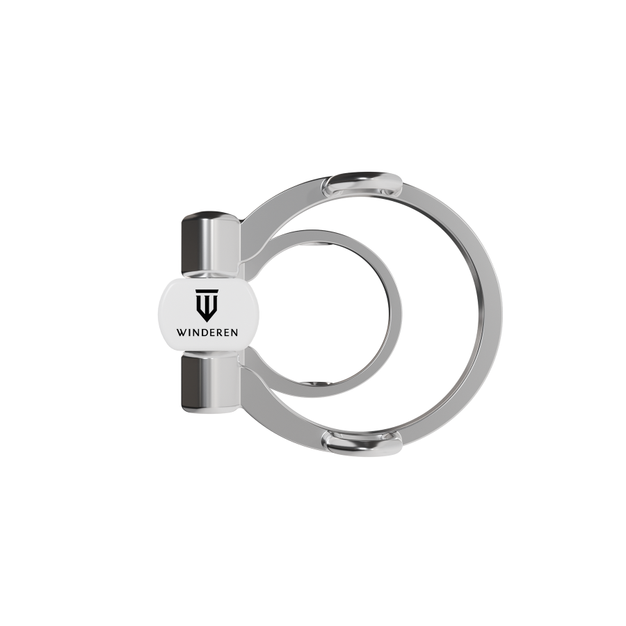 Wędzidło Winderen Cyganka - Pojedynczo łamana - White Edition - Slim - obrazek 4