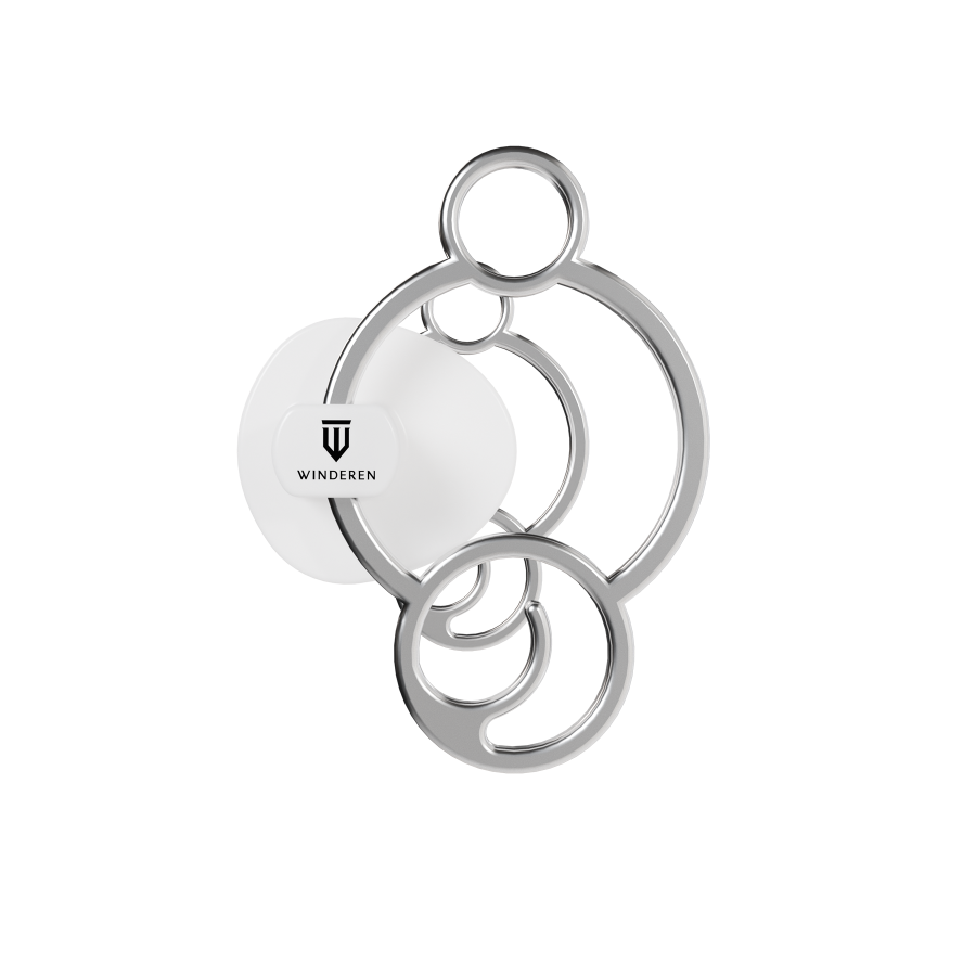 Wędzidło Winderen Wielokrążek - Sztanga ze śliniankami - White Edition - Slim - obrazek 3