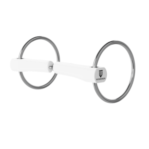 Wędzidło Winderen Zwykłe - Pojedynczo łamane  - White Edition - Comfort