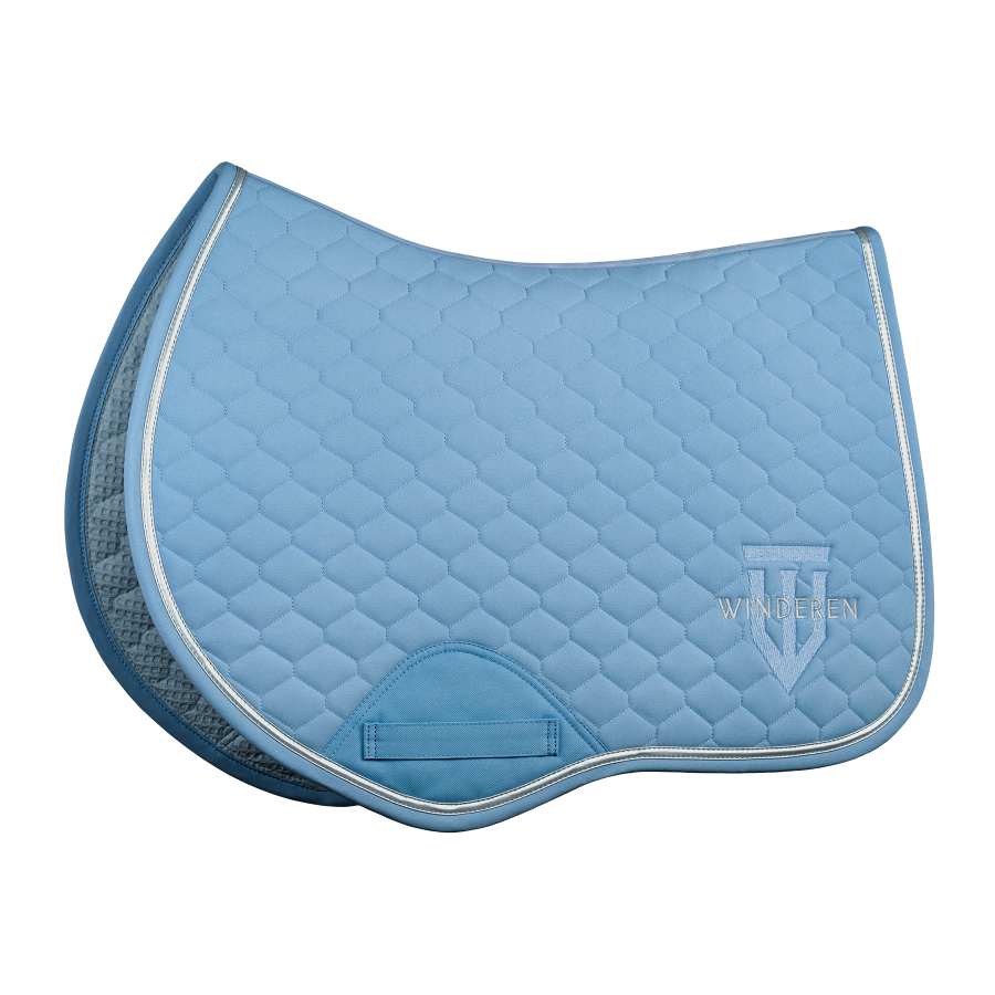 Czaprak skokowy Winderen - Sky Blue/Silver