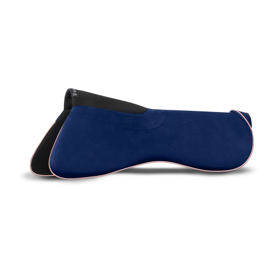 Podkładka pod siodło Winderen ujeżdżeniowa Super Slim 6mm - Dark Blue/Rose Gold