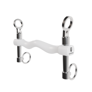 Wędzidło Winderen Munsztuk krótki - Sztanga  - White Edition - Slim
