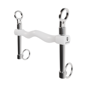Wędzidło Winderen Munsztuk średni - Sztanga  - White Edition - Slim