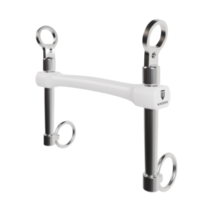 Wędzidło Winderen Munsztuk średni - Flexi  - White Edition - Slim