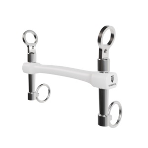 Wędzidło Winderen Munsztuk krótki - Flexi  - White Edition - Slim