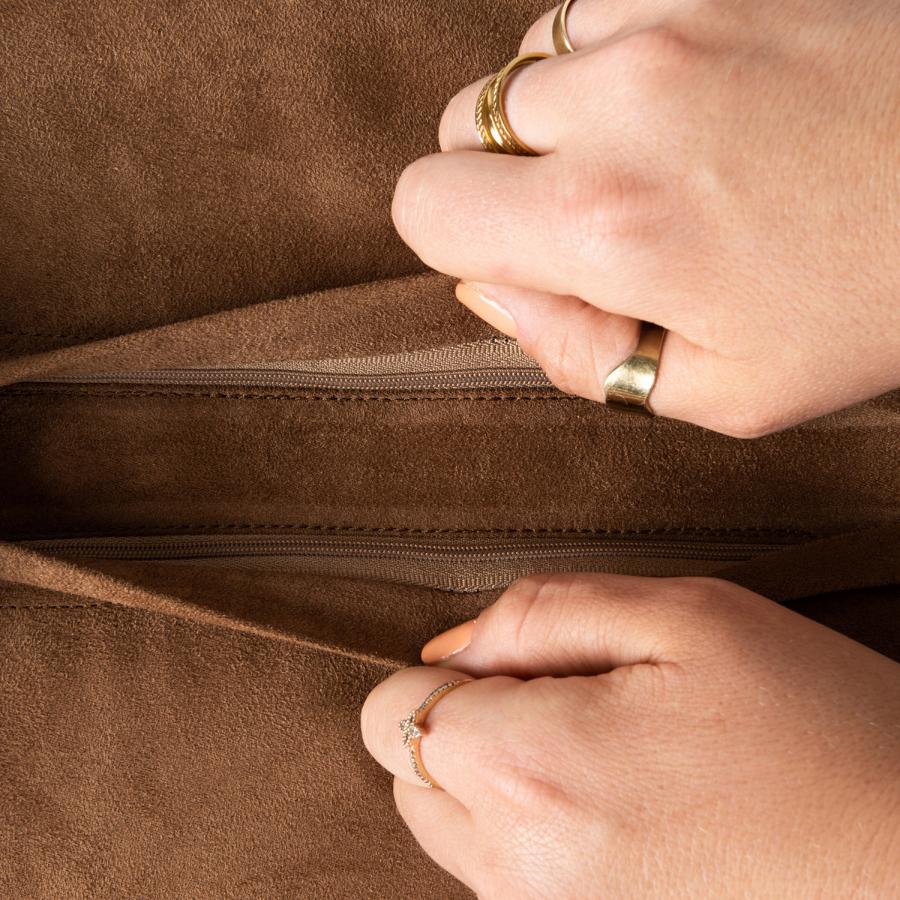 Podkładka pod siodło Winderen skokowa Slim 10mm - Caramel - obrazek 4